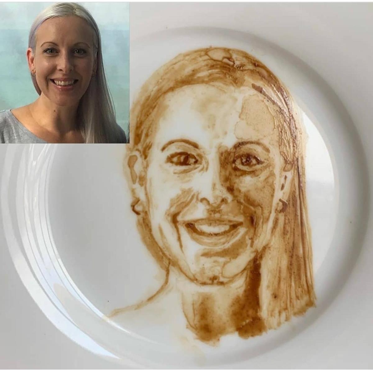 Aruna Harish creates works of art with instant coffee The Hindu